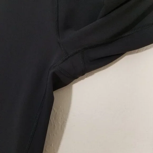 Lululemon Crop Leggings Black Size 6 - Picture 3 of 7
